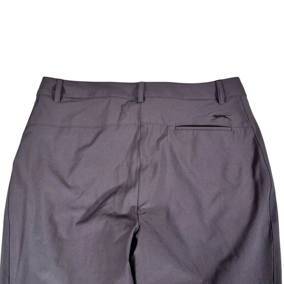 Slazenger Womens Dark Gray Lightweight Tapered Fit Golf Trousers Pants Size 8 - Picture 5 of 11
